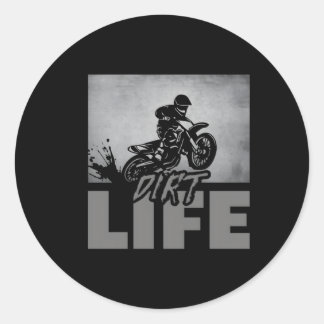 Sticker Rond Motocross Dirt Bike Motocross Dirt