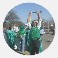 Mow-Bama (Obama) marche avec les Rangers de la pel