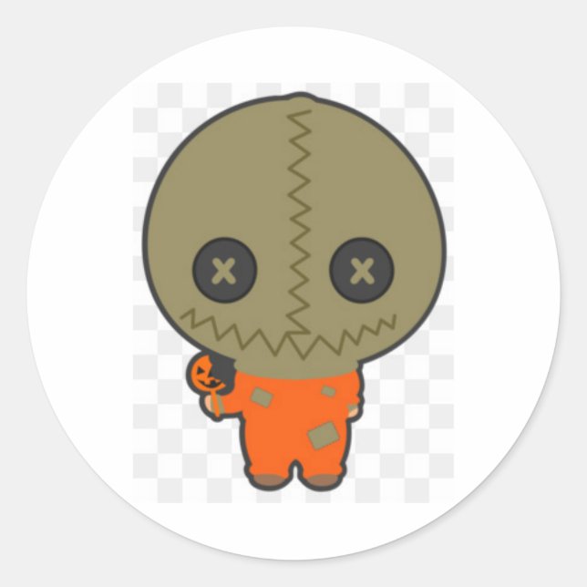 Sticker Rond mrs sam (Devant)