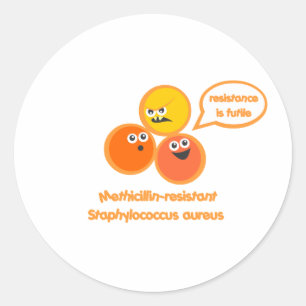 Sticker Rond MSA diabolique