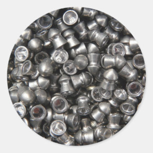 Sticker Rond Munitions d'arme à feu de granule - bouts de diè