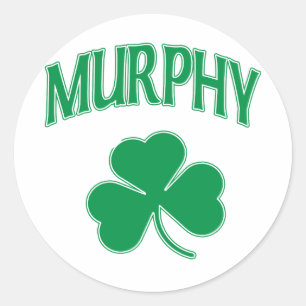 Sticker Rond Murphy Irish