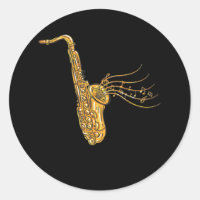 Musique saxophone Note Musicien de jazz Saxophonis