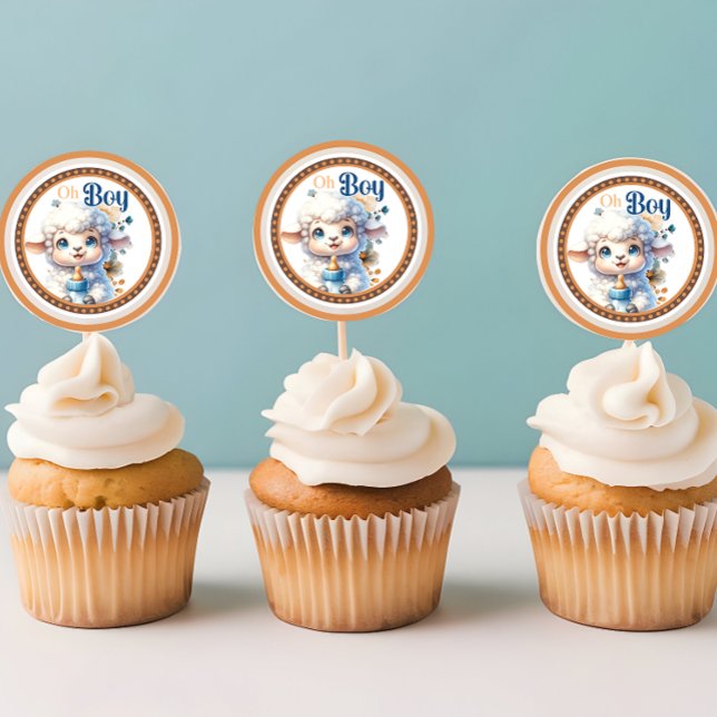 Sticker Rond My Little Lamb (Créateur téléchargé)