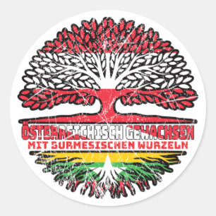 Sticker Rond Myanmar
