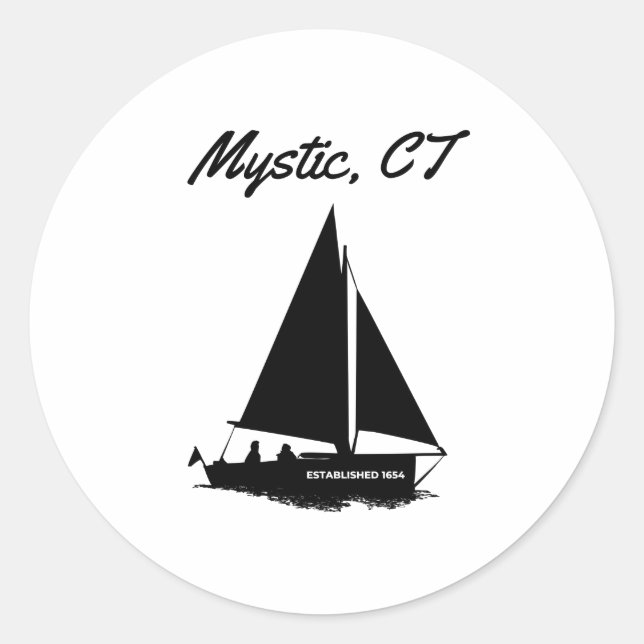 Sticker Rond Mystic (Devant)
