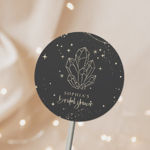 Sticker Rond Mystique Zodiaque Tarot Céleste Enterrement de Vie