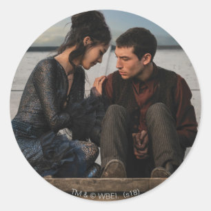 Sticker Rond Nagini et Credence Photo