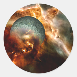 Sticker Rond Naissance