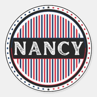 Sticker Rond Nancy City Pride Emblem – French Identity