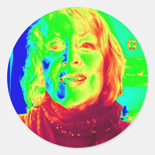 Sticker Rond Nancy en couleur (Devant)