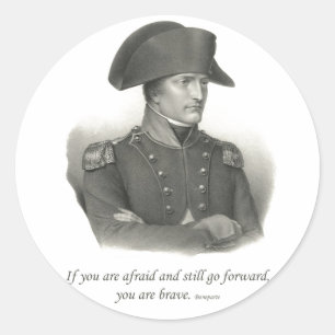Sticker Rond Napoléon Bonaparte