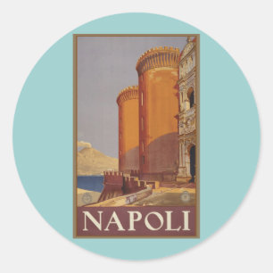 STICKER ROND NAPOLI