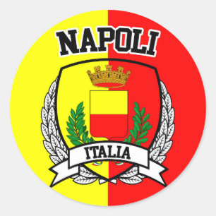 Sticker Rond Napoli