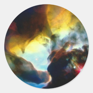 Sticker Rond Nasa