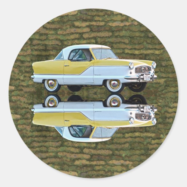 Sticker Rond Nash Metropolitan (Devant)