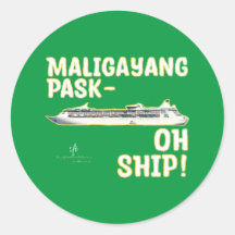 NAVIRE Pask-OH Maligayang ! G/Gld. Croisière de No