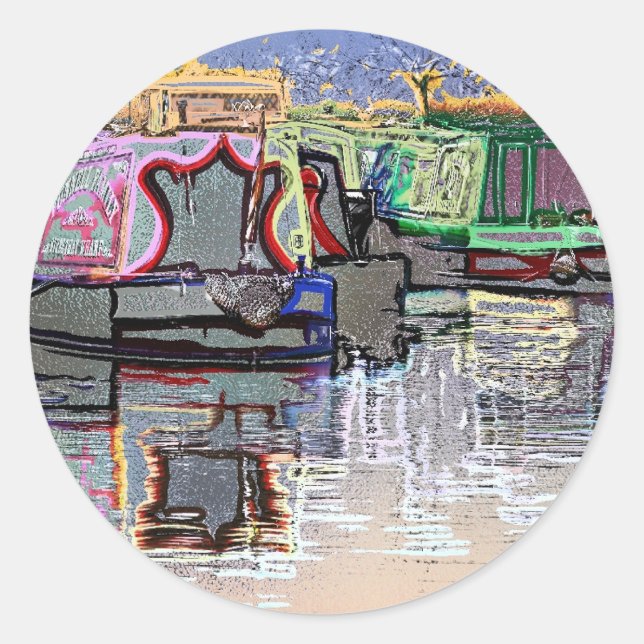 STICKER ROND NAVIRES (Devant)