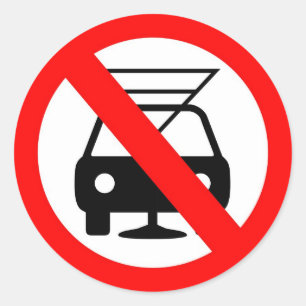 Sticker Rond Ne buvez pas et ne conduisez pas