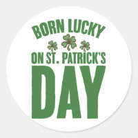 Né Chanceux le jour de la Saint-Patrick Anniversai