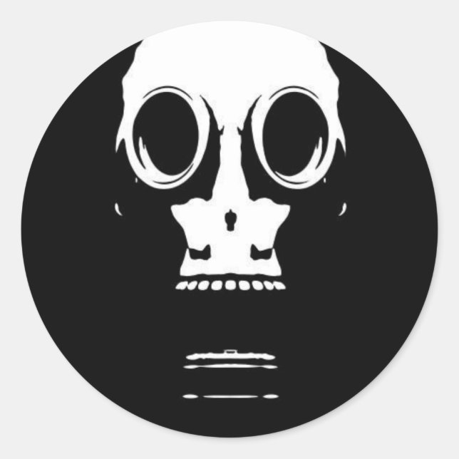 Sticker Rond Ne dors pas (Devant)