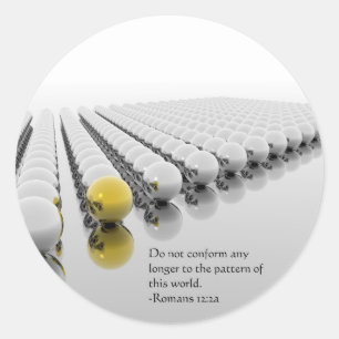 Sticker Rond Ne pas confirmer