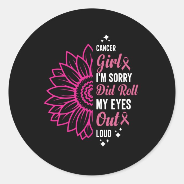 Sticker Rond ne pas descendre sans se battre (Devant)