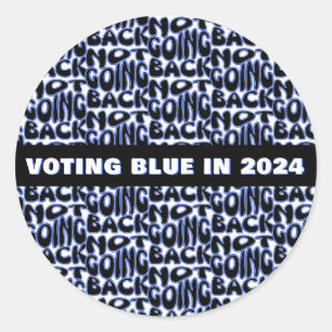 STICKER ROND NE PAS REVENIR