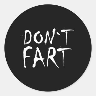 Sticker Rond Ne Pète Pas Bodybuilding Protéine Fitness Musculat
