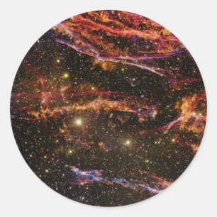 Sticker Rond Nebula Boucle Cygnus