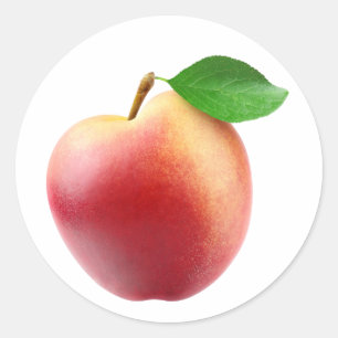 Sticker Rond Nectarine