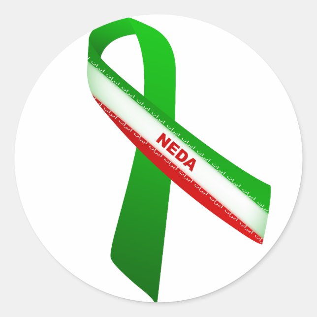 Sticker Rond Neda (Devant)