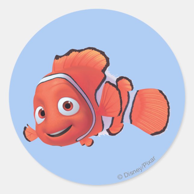 Sticker Rond Nemo 3 (Devant)