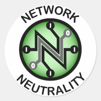 Sticker Rond neutralité du Net