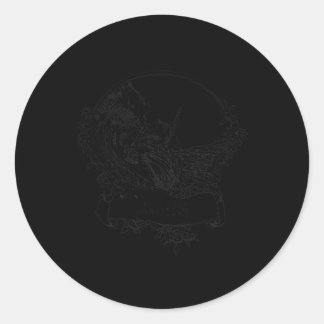 Sticker Rond Nevis, West Indies Vintage Retro Surfing Surfer Va