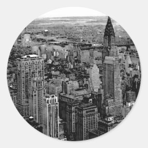 Sticker Rond New York City