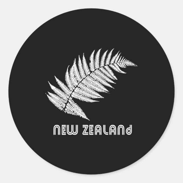 Sticker Rond New Zealand Long Sleeve _1  (Devant)