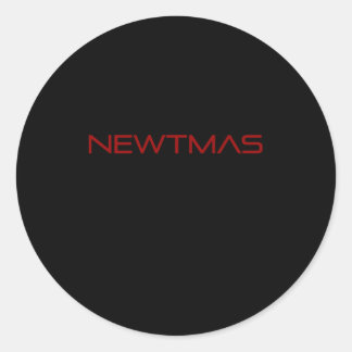 Sticker Rond Newtmas Newt Thomas Maze