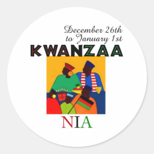 Sticker Rond NIA - Objet