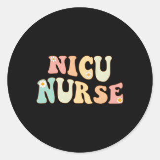Sticker Rond Nicu Nurse Neonatal Icu Nurse Care Speciali