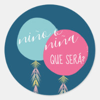 Nina o Nino Révélation du sexe Pompon Ballon Ble