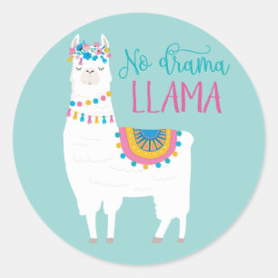 Sticker Rond No Drama