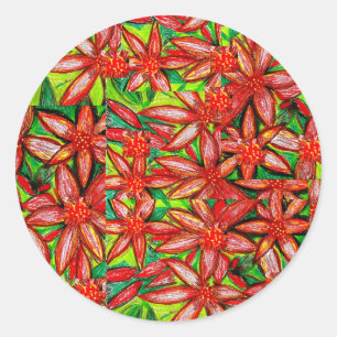 Sticker Rond Noche Buenas