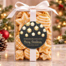 Noël Noir et Or Faits Maison Pour Vous