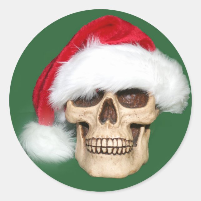 Sticker Rond Noël passé (Devant)