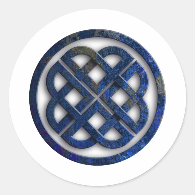 Sticker Rond noeud céleste (Devant)