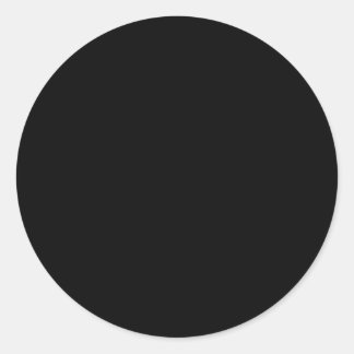 Sticker Rond Noir