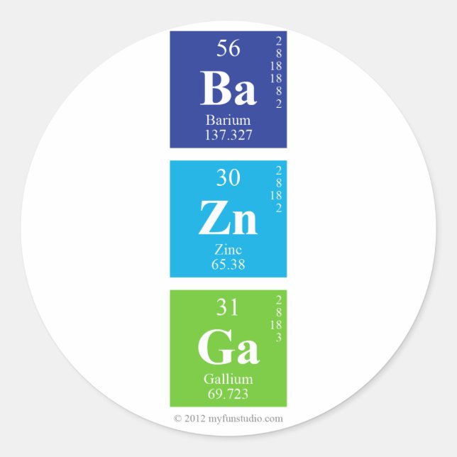 Sticker Rond non défini (Devant)