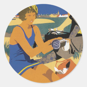 Sticker Rond North Berwick