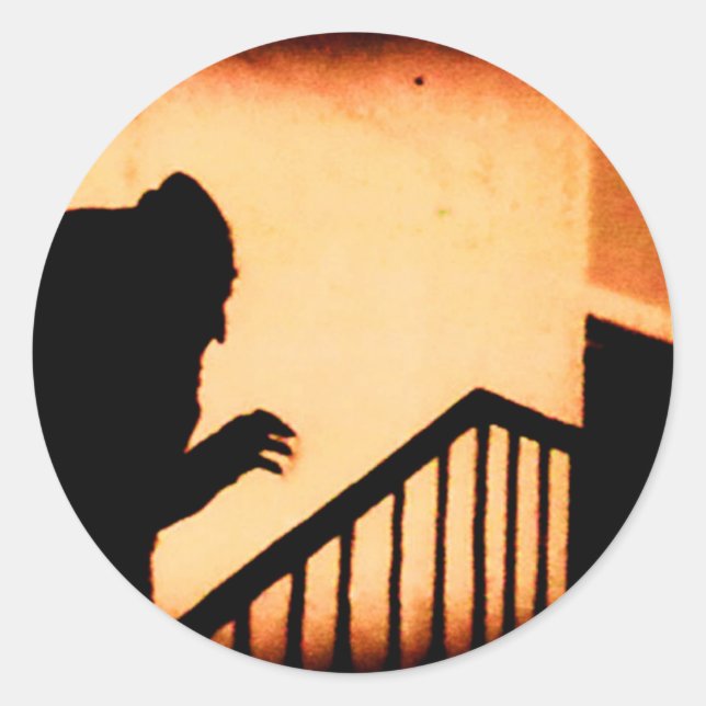 Sticker Rond Nosferatu (Devant)